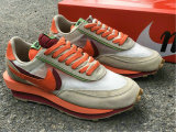 Authentic Sacai x Nike LDV Waffle OFF-White/Grey-Red/Orange