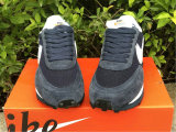 Authentic Fragment x sacai x Nike LDWaffle Viod Blue/White