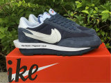 Authentic Fragment x sacai x Nike LDWaffle Viod Blue/White