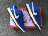 Authentic UNDEFEATED x Nike Dunk Low Blue/Purple