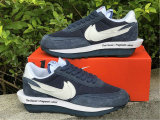 Authentic Fragment x sacai x Nike LDWaffle Viod Blue/White