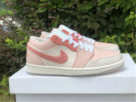 Authentic Air Jordan 1 GS Low “Mighty Swooshes”