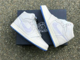 Authentic Dior x Air Jordan 1 White/Gold