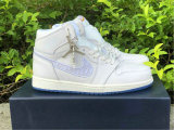 Authentic Dior x Air Jordan 1 White/Gold