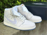 Authentic Dior x Air Jordan 1 White/Gold