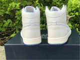 Authentic Dior x Air Jordan 1 White/Gold