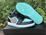 Authentic Air Jordan 1 Low GS “Tropical Twist”