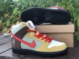 Authentic Color Skates x Nike SB Dunk High Kebab and Destroy