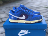 Authentic Undefeated x Nike Dunk Low Royal/Purple-White