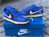 Authentic Undefeated x Nike Dunk Low Royal/Purple-White
