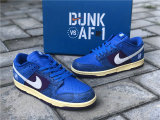 Authentic Undefeated x Nike Dunk Low Royal/Purple-White