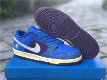 Authentic Undefeated x Nike Dunk Low Royal/Purple-White Authentic Undefeated x Nike Dunk Low Royal/Purple-White