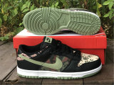 Authentic Nike Dunk Low “Black Multi Camo”