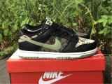 Authentic Nike Dunk Low “Black Multi Camo”