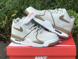 Authentic Nike Air Flight 89 Khaki/White