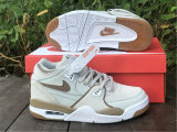 Authentic Nike Air Flight 89 Khaki/White