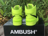 Authentic Ambush x Nike Dunk High “Flash Lime”