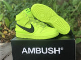 Authentic Ambush x Nike Dunk High “Flash Lime”