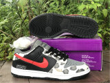 Authentic Nike Dunk Low Black/Grey/Noir