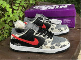 Authentic Nike Dunk Low Black/Grey/Noir