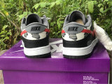 Authentic Nike Dunk Low Black/Grey/Noir
