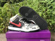 Authentic Nike Dunk Low Black/Grey/Noir