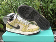 Authentic Nike Dunk Low KHAKI Pattern/Beige Yellow