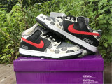 Authentic Nike Dunk Low Black/Grey/Noir