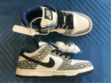 Authentic Nike Dunk Low Black/White