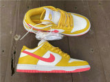 Authentic Nike SB Dunk Low Yellow/White/Pink