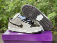 Authentic Nike SB Dunk Low Beige Grey/Brun