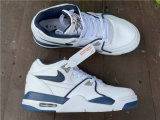 Authentic Nike Air Flight 89 White/Dark Royal Blue