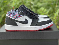 Authentic Air Jordan 1 Low GS “Quai 54”