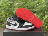 Authentic Air Jordan 1 Low GS “Quai 54”