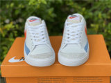 Authentic Nike Blazer Low White/Orange/Yellow/Blue