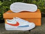 Authentic Nike Blazer Low White/Orange/Yellow/Blue