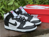 Authentic Nike Dunk High White/Black/Red