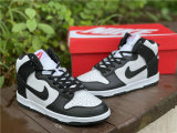 Authentic Nike Dunk High White/Black/Red