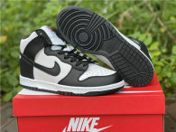 Authentic Nike Dunk High White/Black/Red