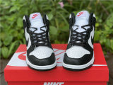 Authentic Nike Dunk High White/Black/Red