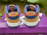 Authentic Nike SB Dunk Low Wheat/Light Red-Dark Purple