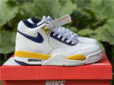 Authentic Nike Air Flight 89 Yellow/White/Blue