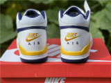 Authentic Nike Air Flight 89 Yellow/White/Blue