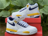 Authentic Nike Air Flight 89 Yellow/White/Blue