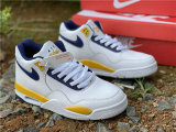 Authentic Nike Air Flight 89 Yellow/White/Blue
