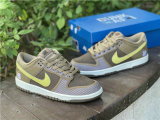 Authentic UNDEFEATED x Nike DUNK Low Canteen/Lemon Frost