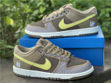 Authentic UNDEFEATED x Nike DUNK Low Canteen/Lemon Frost