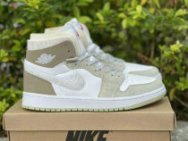 Authentic Air Jordan 1 Zoom CMFT “Olive Aura” GS