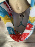 Authentic Air Jordan 1 Low GS Light Teal Blue/White