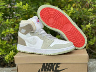 Authentic Air Jordan 1 Zoom CMFT “Olive Aura”